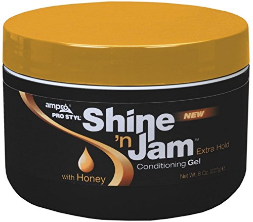 Ampro Shine 'n Jam Conditioning Gel, Extra Hold, 8 oz
